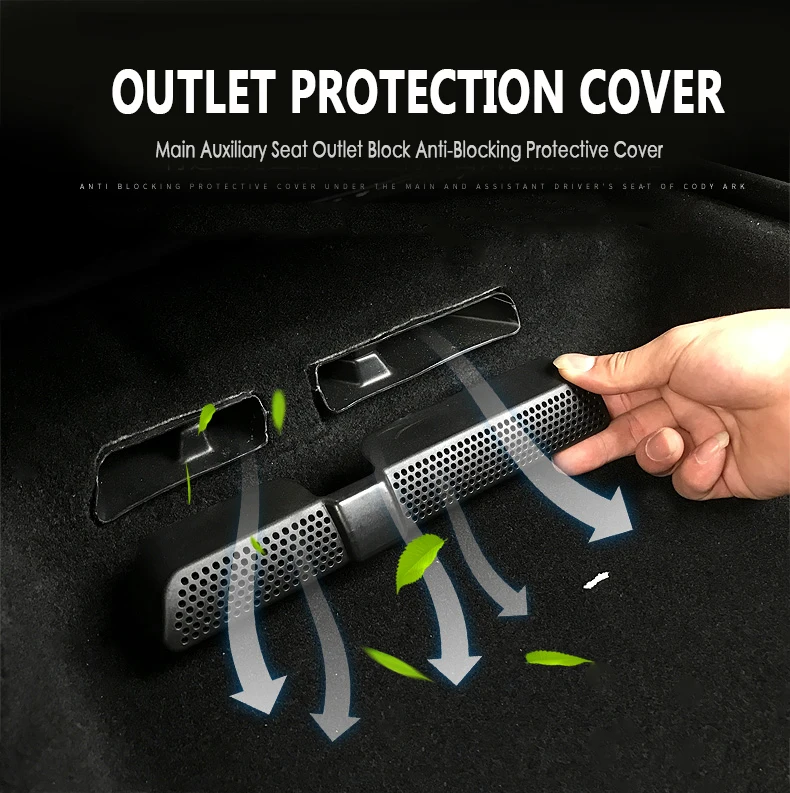 2 Pcs New Plastic Car Air Vent Cover For SEAT Ateca 2016 2017 2018 Under Seat Rear Seat Seat Air Conditioner Duct Outlet Covers
2 Pcs New Plastic Car Air Vent Cover For SEAT Ateca 2016 2017 2018 Under Seat Rear Seat Seat Air Conditioner Duct Outlet Covers