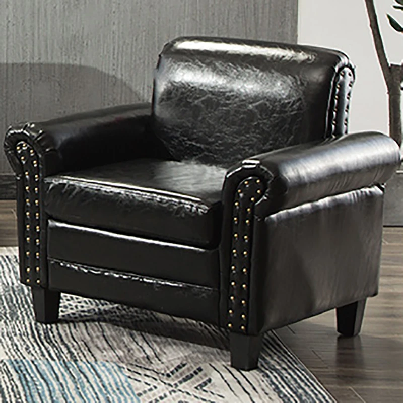 Luxury Black Living Room Sofa Bedroom Nordic Upholstered Solid Wood Living Room Sofa Cozy Single Divani Da Soggiorno Home Decor 
Luxury Black Living Room Sofa Bedroom Nordic Upholstered Solid Wood Living Room Sofa Cozy Single Divani Da Soggiorno Home Decor
