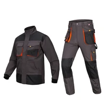 Autumn and Winter Work Clothes Set Oxford Wear-resistant Jacket and Pants Uniforms Workshop Factory Heavy Workwear 5XL