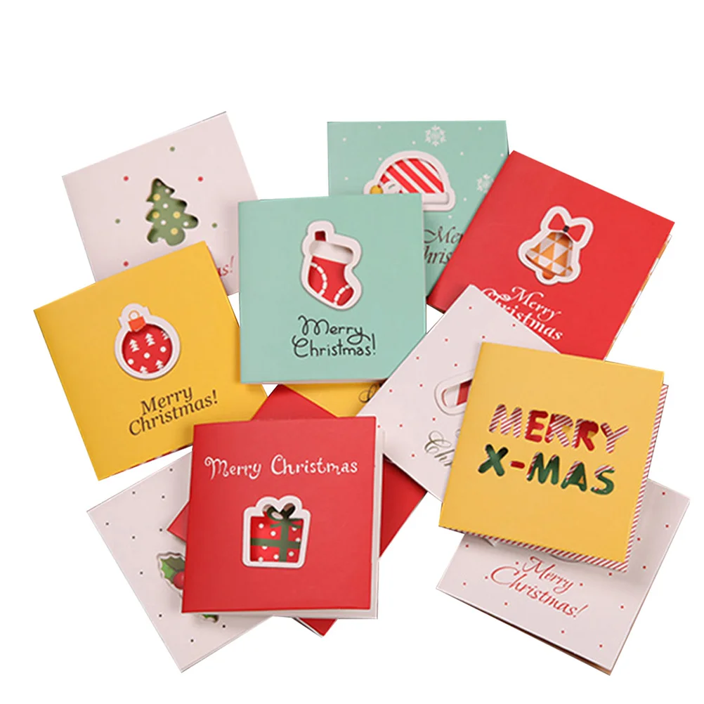 96 Pcs Christmas Creative Blessing Cards Christmas Greeting Hollow Out for Gift Christmas
96 Pcs Christmas Creative Blessing Cards Christmas Greeting Hollow Out for Gift Christmas