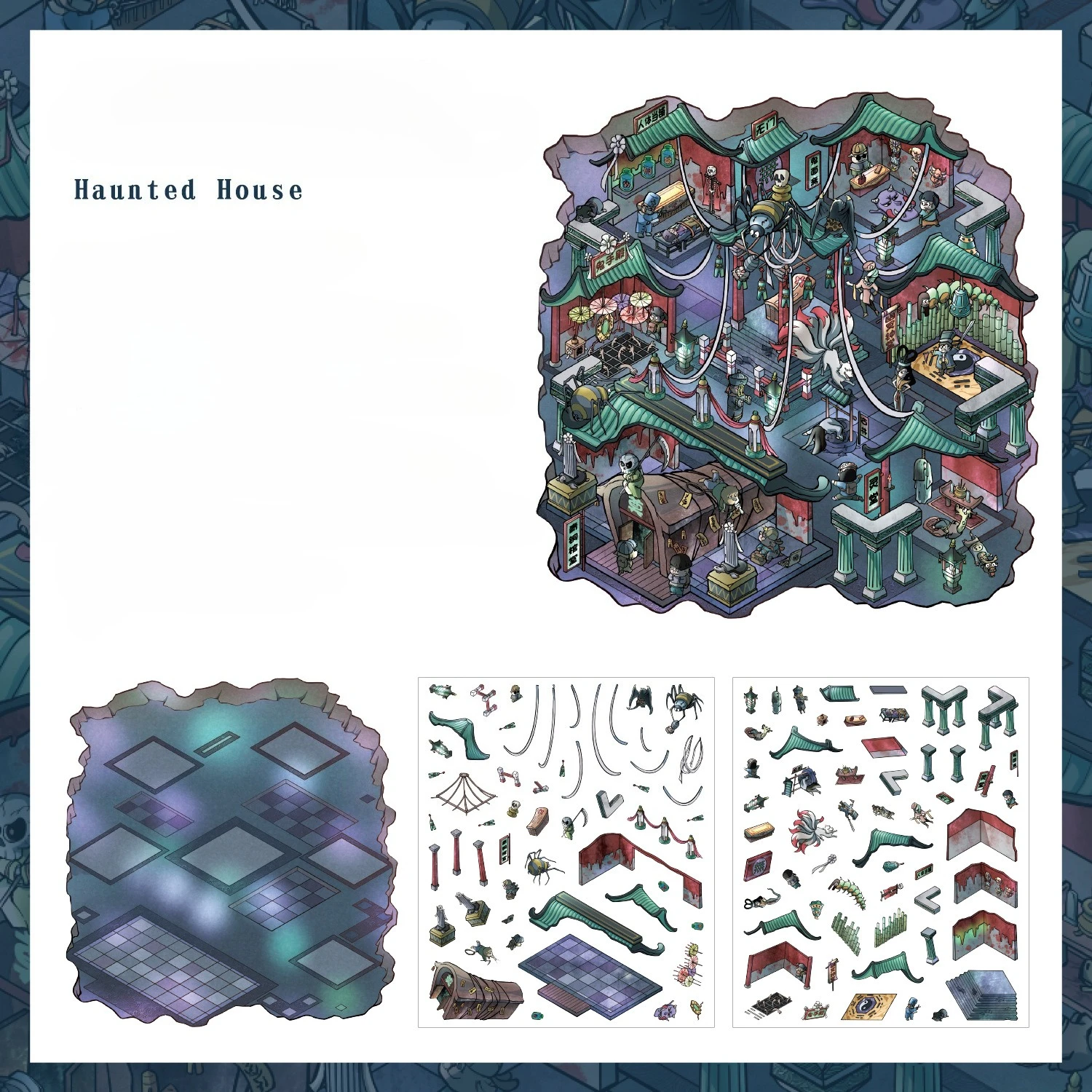 Whimsically Spooky 3D наклейки
Whimsically Spooky 3D наклейки