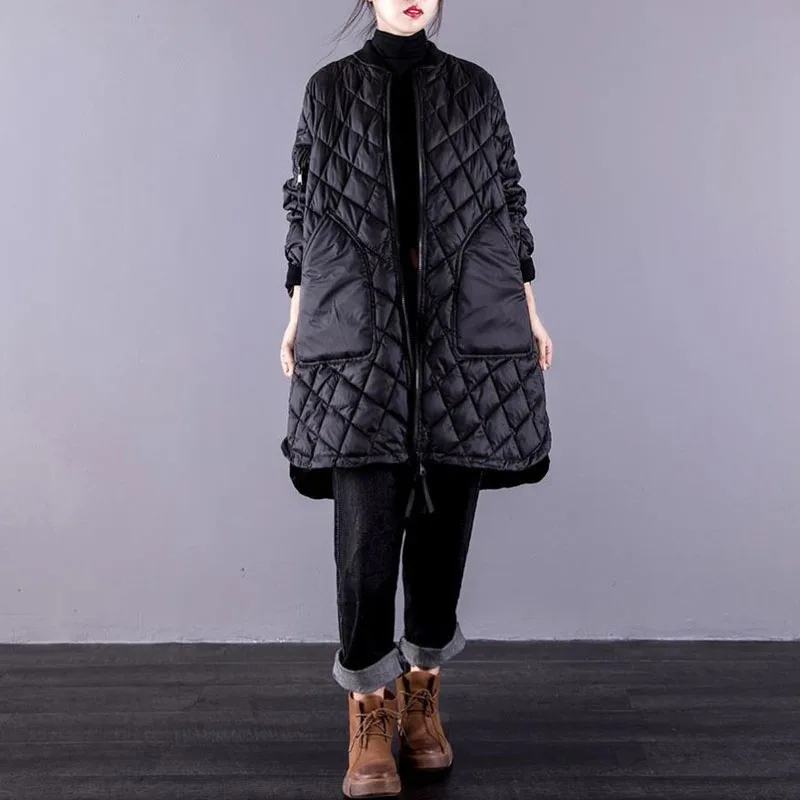 Oversized Women'S Clothes 2022 Autumn Winter New High-Quality Thick Cotton-Padded Coat Women Casual Loose Ladies Warm Parkas
Oversized Women'S Clothes 2022 Autumn Winter New High-Quality Thick Cotton-Padded Coat Women Casual Loose Ladies Warm Parkas