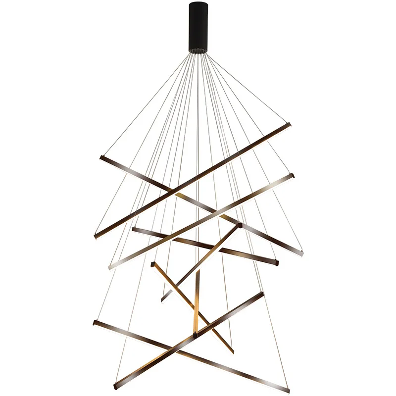 Modern Staircase Led Chandelier Lighting Living Room Hanging Dining Room Bedroom Home Decor Lamps Lobby Restaurant Fixtures
Modern Staircase Led Chandelier Lighting Living Room Hanging Dining Room Bedroom Home Decor Lamps Lobby Restaurant Fixtures