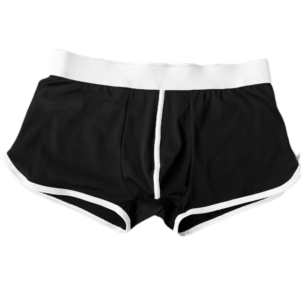 

Men Boxers Panties Comfy Trunks Plus Size Loose Man Sexy U Convex Underwear Shorts Underpants BoxerShorts Solid Cuecas