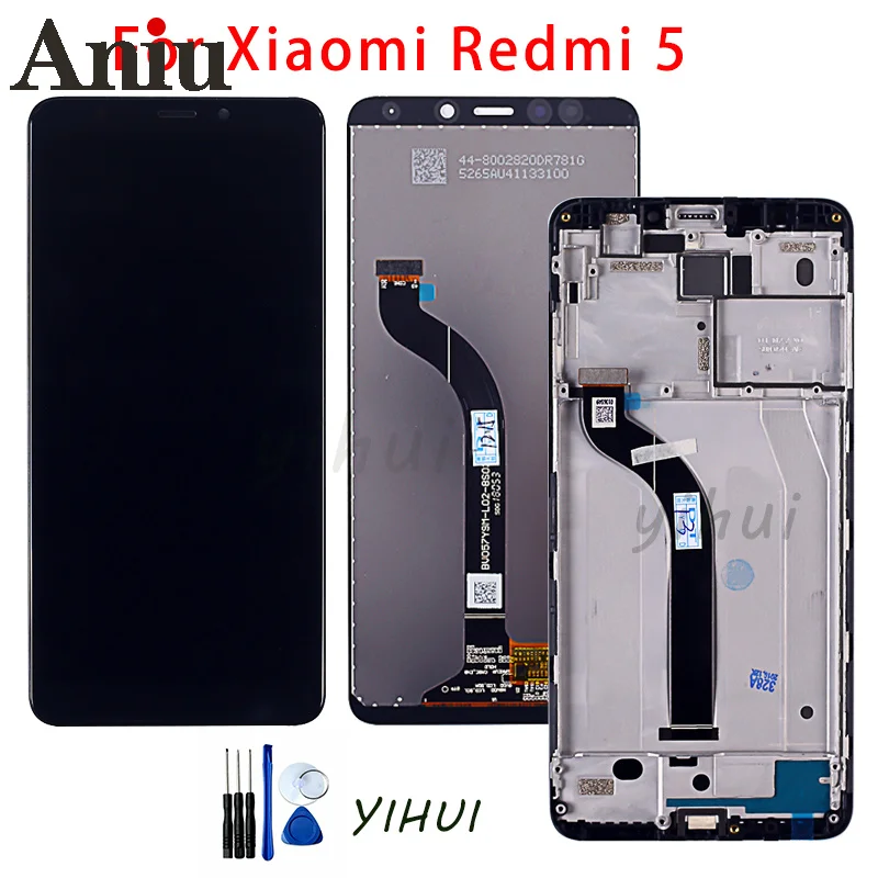 5.7'' Original LCD For XIAOMI Redmi 5 LCD Display Screen Touch Digitizer Assembly with Frame For XIAOMI Redmi 5 LCD Screen
5.7'' Original LCD For XIAOMI Redmi 5 LCD Display Screen Touch Digitizer Assembly with Frame For XIAOMI Redmi 5 LCD Screen