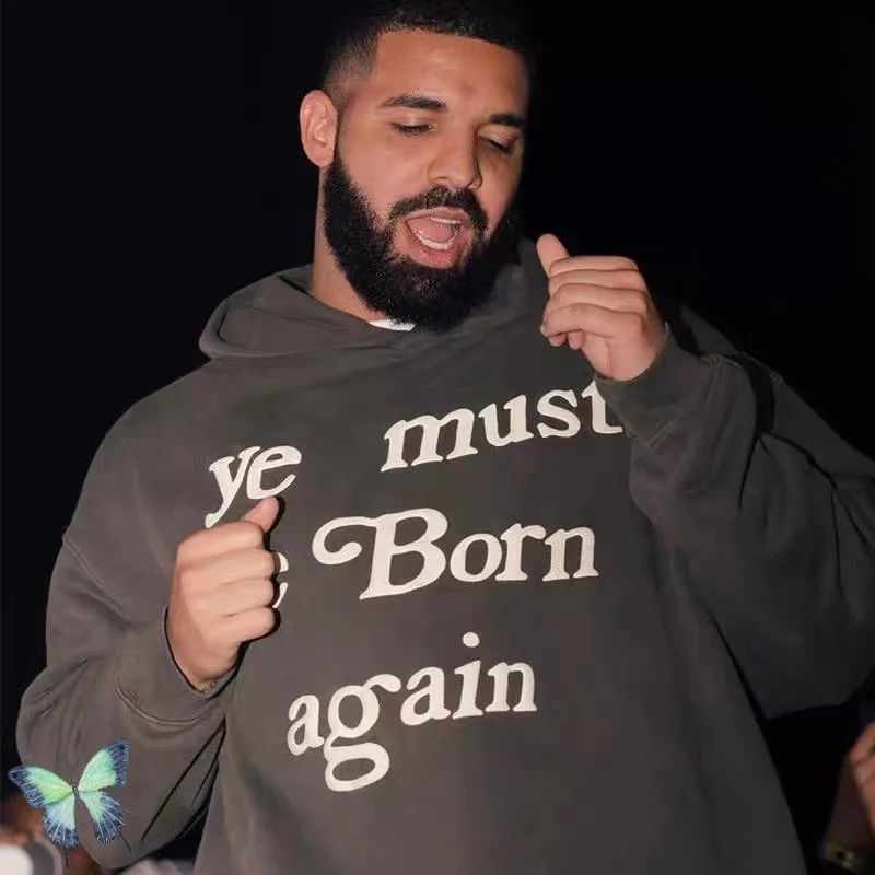2022 зимняя серая флисовая толстовка с капюшоном CPFM Kanye Ye Must Be Born Again
2022 зимняя серая флисовая толстовка с капюшоном CPFM Kanye Ye Must Be Born Again