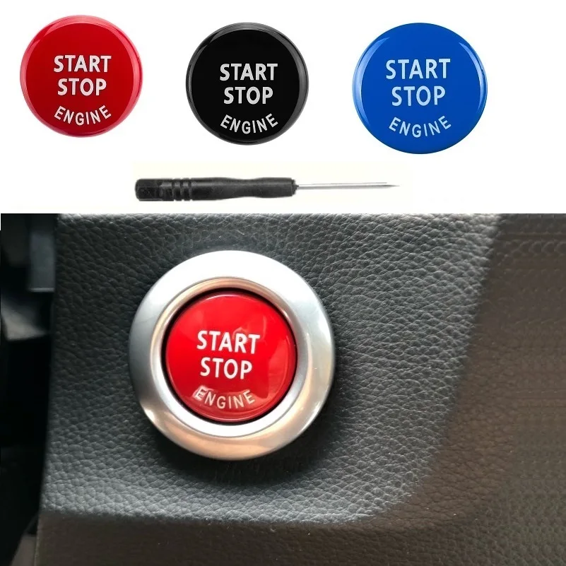 Car Engine START Button Replace Cover STOP Switch Accessories Key Decor for BMW X1 X5 X6 E71 Z4 E89 3 5 Series E90 E91 E60 E87
Car Engine START Button Replace Cover STOP Switch Accessories Key Decor for BMW X1 X5 X6 E71 Z4 E89 3 5 Series E90 E91 E60 E87