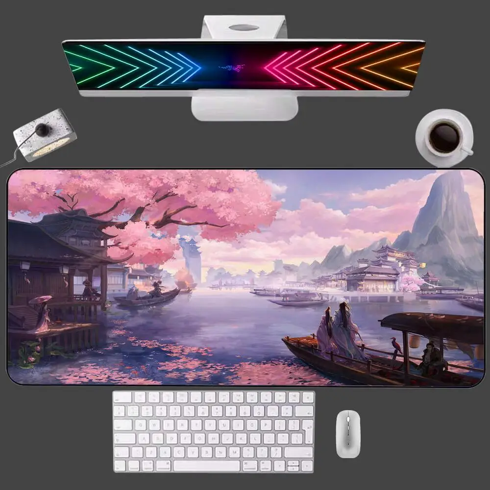 Japanese Cherry HD Gaming Mouse Pad XXL Computer Speed Type Carpet for E-sports Players Laptop Keyboard Mousepad Office Desk Mat
Japanese Cherry HD Gaming Mouse Pad XXL Computer Speed Type Carpet for E-sports Players Laptop Keyboard Mousepad Office Desk Mat