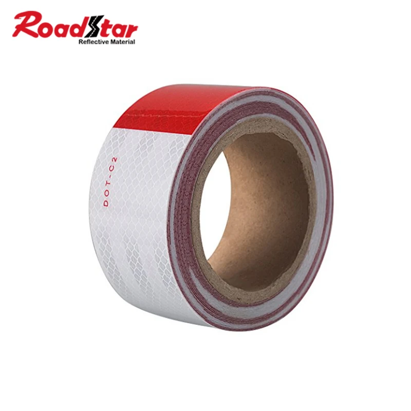 50mm X 10m DOT Reflective Tape Red and White DOT-C2 Conspiciuity COMMERCIAL ROLL
50mm X 10m DOT Reflective Tape Red and White DOT-C2 Conspiciuity COMMERCIAL ROLL