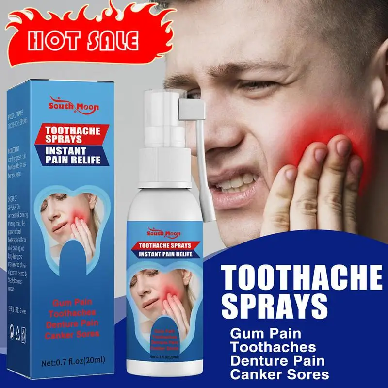 Toothache Pain Relief Spray Instant Effective Relief Swollen Sprays Gums Pain Canker Care Tooth Treatment Dental Pain Sores H7J1
Toothache Pain Relief Spray Instant Effective Relief Swollen Sprays Gums Pain Canker Care Tooth Treatment Dental Pain Sores H7J1