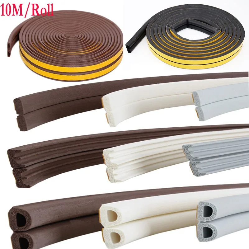 10 Meters DIPE Self-Adhesive Door And Window Sealing Strip Glass Window Anti-Collision Rubber Strip Foam Sound Insulation Strip
10 Meters DIPE Self-Adhesive Door And Window Sealing Strip Glass Window Anti-Collision Rubber Strip Foam Sound Insulation Strip
