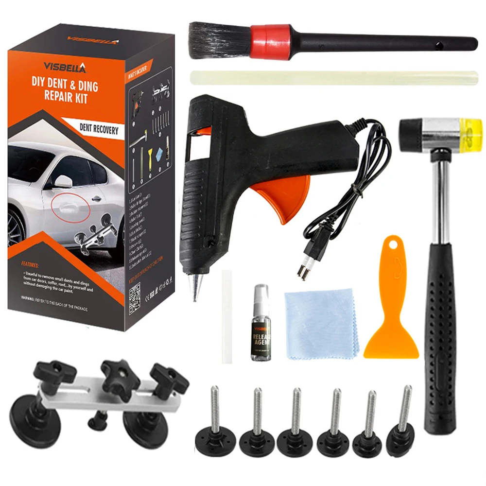 Car Dent Puller Dent Repair Kit Automotive Body Paintless Dent Puller Tabs Removal Kits for Vehicle Car Auto Dent Repair Tools
Car Dent Puller Dent Repair Kit Automotive Body Paintless Dent Puller Tabs Removal Kits for Vehicle Car Auto Dent Repair Tools
