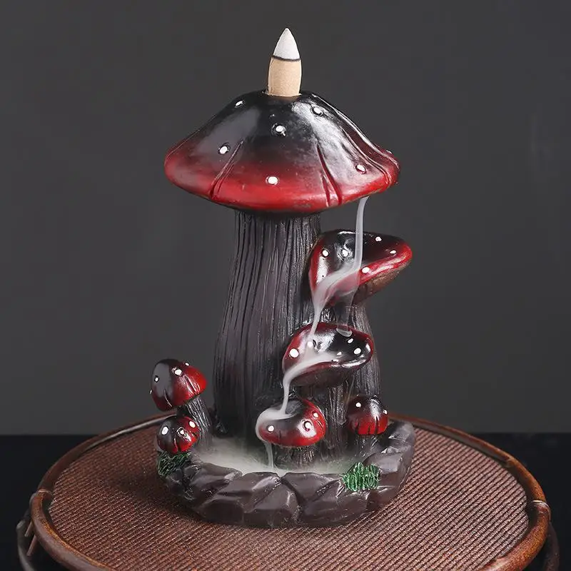 Mushroom Collection Backflow Incense Burner Design For Home And Office Creative Incense Ornament Burner Home Decorative Crafts
Mushroom Collection Backflow Incense Burner Design For Home And Office Creative Incense Ornament Burner Home Decorative Crafts
