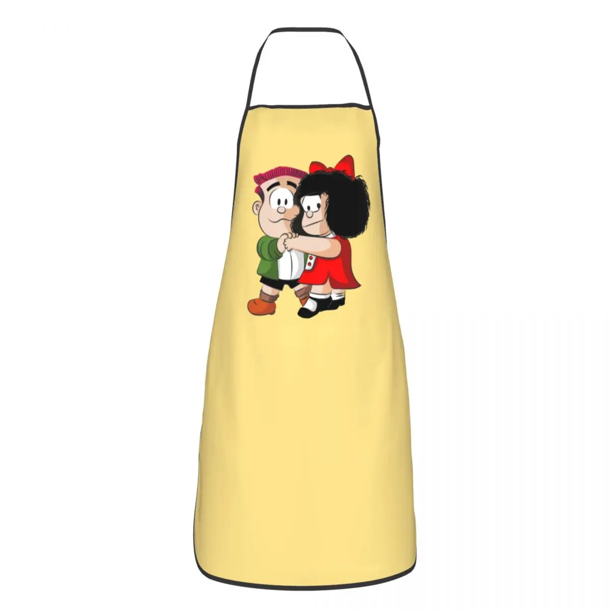 Funny Mafalda And Manolito Dancing Bib Apron Women Men Kitchen Chef Quino Argentina Cartoon Tablier Cuisine for Cooking Baking
Funny Mafalda And Manolito Dancing Bib Apron Women Men Kitchen Chef Quino Argentina Cartoon Tablier Cuisine for Cooking Baking
