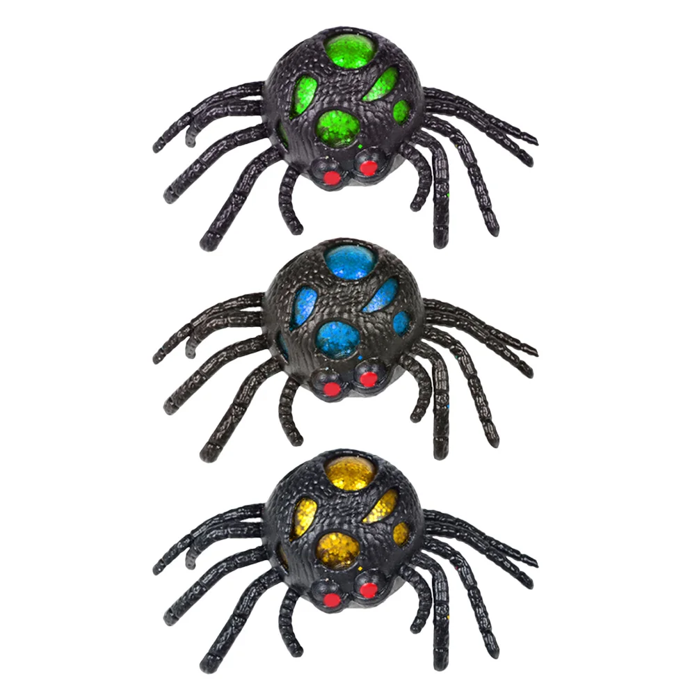 3 Pcs Stockings Pressure Relief Toy Halloween Toys Squeeze Spider Vent Plaything Prank Tpr Stress Child Toy's Kids
3 Pcs Stockings Pressure Relief Toy Halloween Toys Squeeze Spider Vent Plaything Prank Tpr Stress Child Toy's Kids