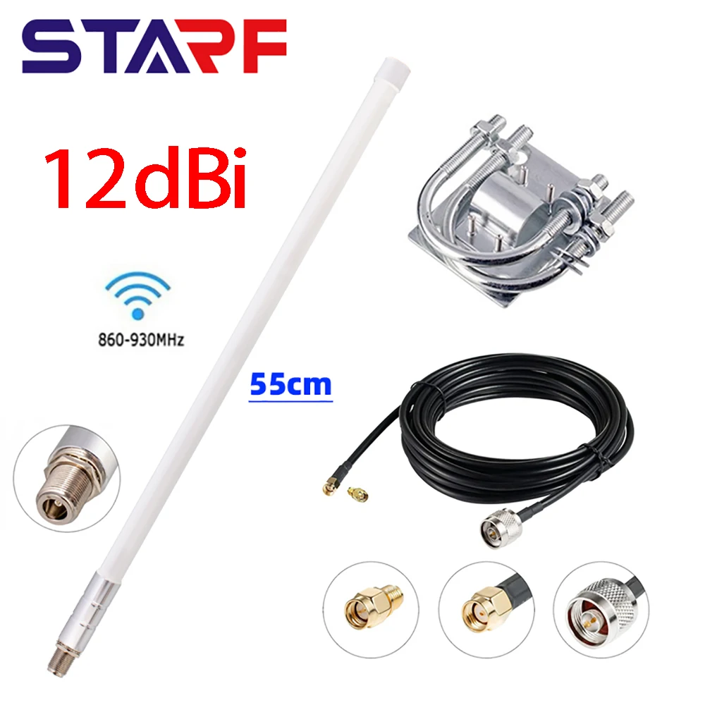 12dBi EU 868MHz Tuned LoRa Helium Omni Fiberglass Aerial N Female Antenna US 915MHz Outdoor LoRa Helium Miner Antenna
12dBi EU 868MHz Tuned LoRa Helium Omni Fiberglass Aerial N Female Antenna US 915MHz Outdoor LoRa Helium Miner Antenna