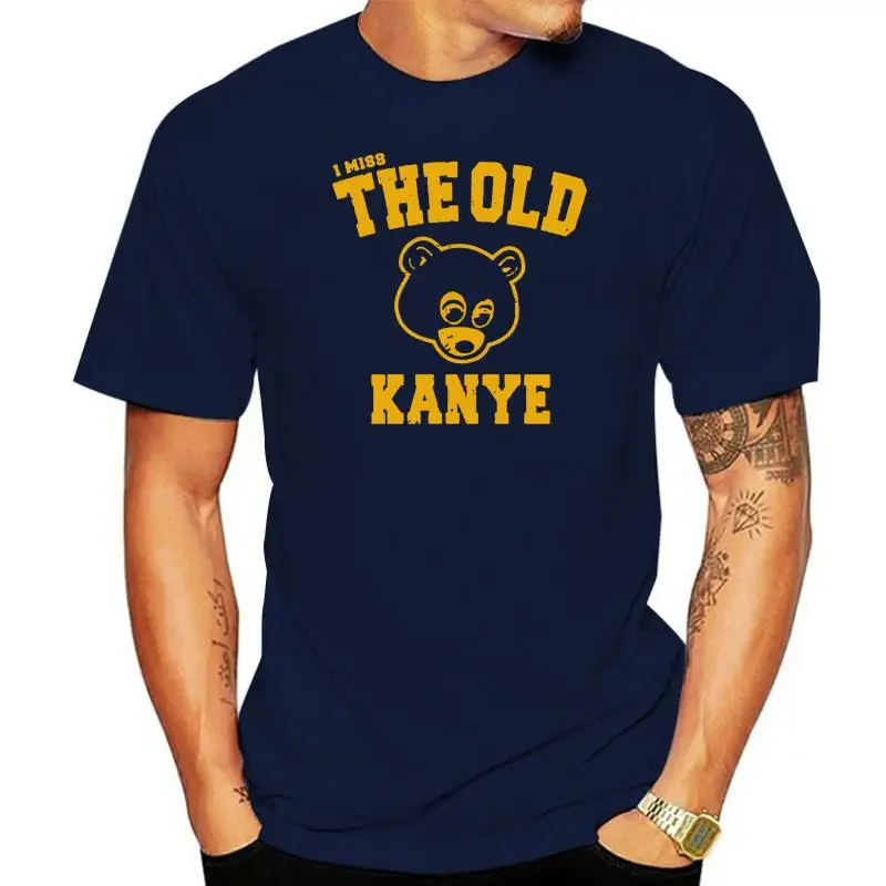 Kanye West I Miss The Old Kanye Студенческая футболка с выходом + стикеры в стиле хип-хоп новая модная футболка с короткими рукавами мужская одежда
Kanye West I Miss The Old Kanye Студенческая футболка с выходом + стикеры в стиле хип-хоп новая модная футболка с короткими рукавами мужская одежда