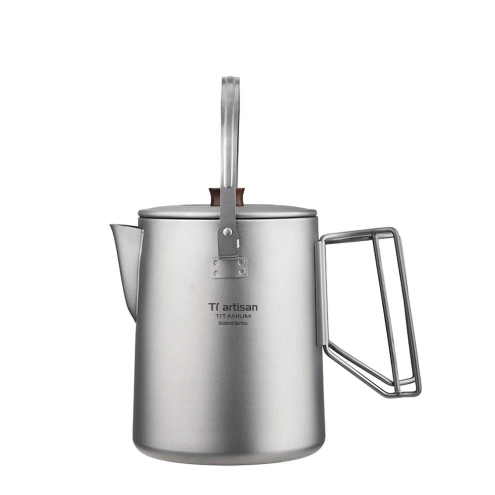 1.5L Water Pot Coffee Kettle Lightweight Outdoor Camping Hiking Portable Titanium Universal 120mm Dia Brand New
1.5L Water Pot Coffee Kettle Lightweight Outdoor Camping Hiking Portable Titanium Universal 120mm Dia Brand New