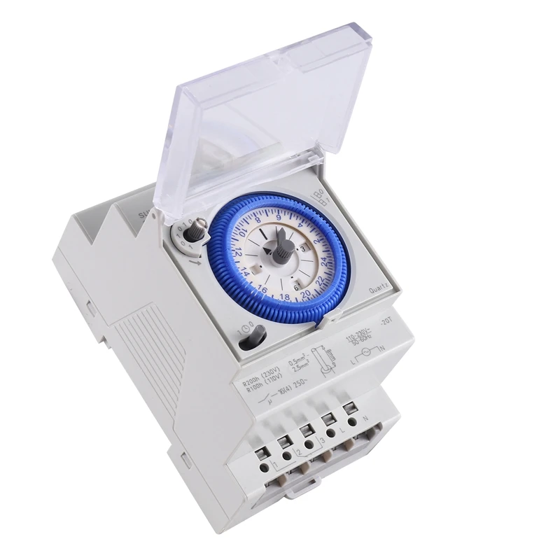 Mechanical Timer Switch SUL181D 96 Times On/Off Per Day Time Set Mechanical Timer Switch
Mechanical Timer Switch SUL181D 96 Times On/Off Per Day Time Set Mechanical Timer Switch