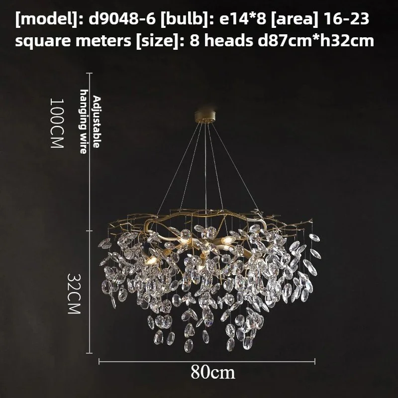 Современная хрустальная люстра
Современная хрустальная люстра