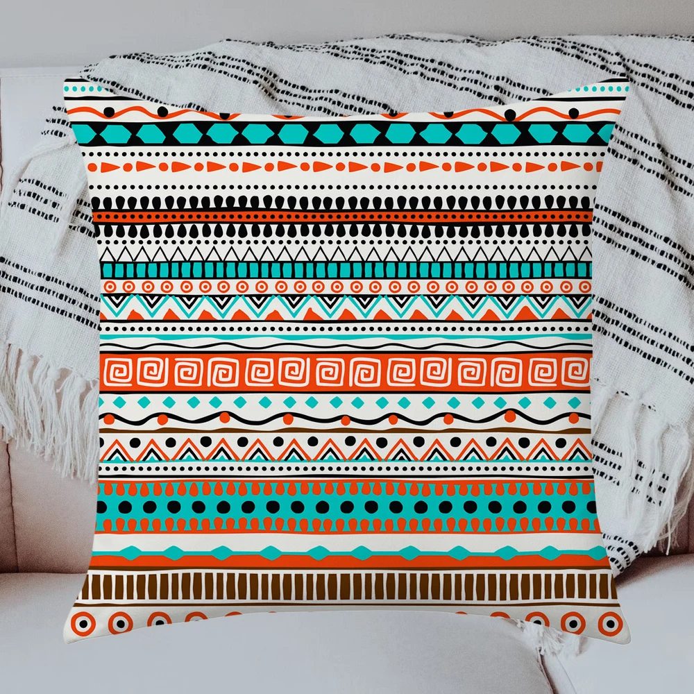 Aztec Pattern Striped Throw Pillow Cover Bohemian Ethnic Home Decor Sofa Cushion Cover Native Southwestern Pillow Case 45x45cm
Aztec Pattern Striped Throw Pillow Cover Bohemian Ethnic Home Decor Sofa Cushion Cover Native Southwestern Pillow Case 45x45cm