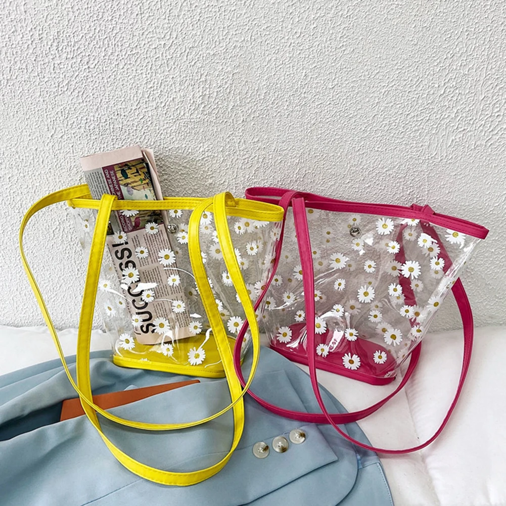 Women PVC PU Leather Transparent Top-handle Bag New Summer shoulder bag Trendy Retro Handbags Designer Large Capacity Tote Bag
Women PVC PU Leather Transparent Top-handle Bag New Summer shoulder bag Trendy Retro Handbags Designer Large Capacity Tote Bag