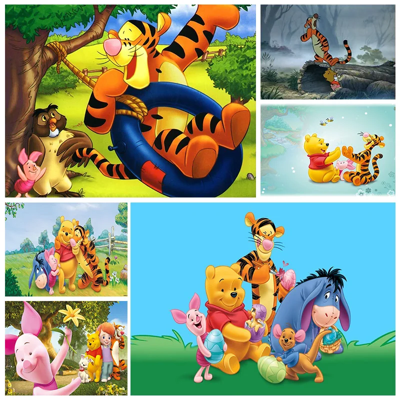 Disney 5D Diamond Painting Cartoon Tigger & Pooh DIY ab Diamond Embroidery Cross Stitch Mosaic sets Home Decoration Gift jh055
Disney 5D Diamond Painting Cartoon Tigger & Pooh DIY ab Diamond Embroidery Cross Stitch Mosaic sets Home Decoration Gift jh055