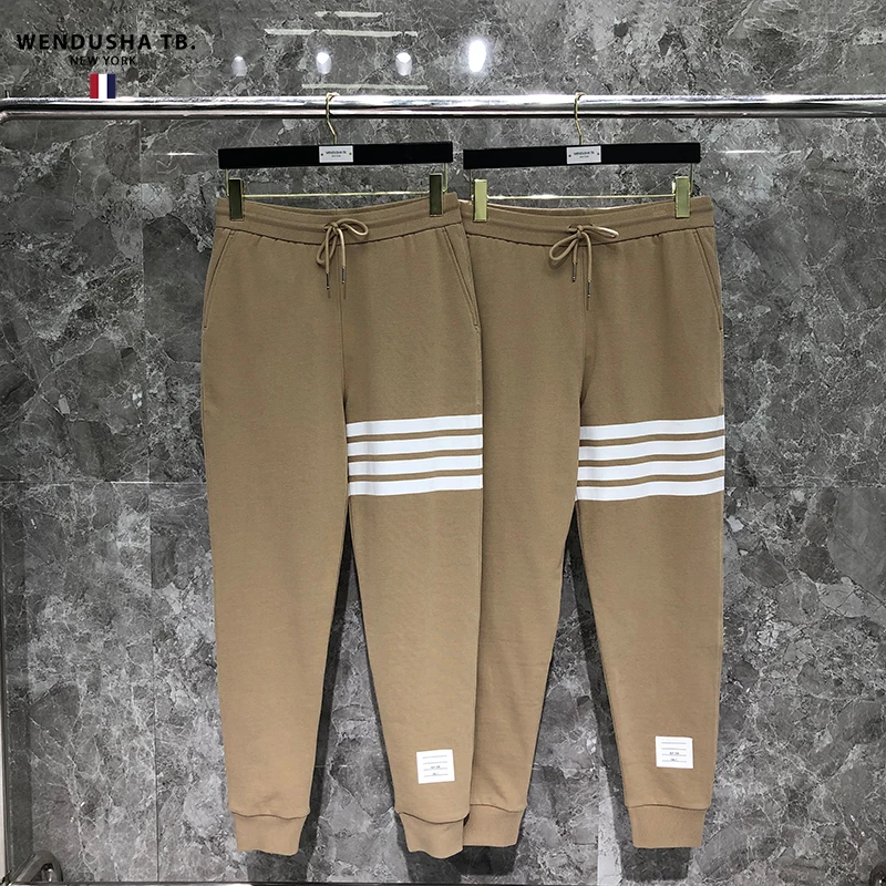 Autumn New Style TB Pants for Men Korean Fashion Casual Yarn Dyed Sweatpants for Men Loose Knit Panties for Lovers
Autumn New Style TB Pants for Men Korean Fashion Casual Yarn Dyed Sweatpants for Men Loose Knit Panties for Lovers