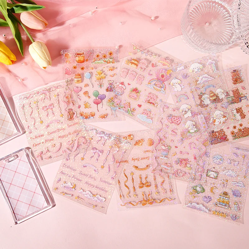 Набор милых самодельных стикеров для девочек, пинцет, шнурок, рукав для карт, картонное украшение, материал для офиса, коллажа, корейские кан... 
Набор милых самодельных стикеров для девочек, пинцет, шнурок, рукав для карт, картонное украшение, материал для офиса, коллажа, корейские кан...