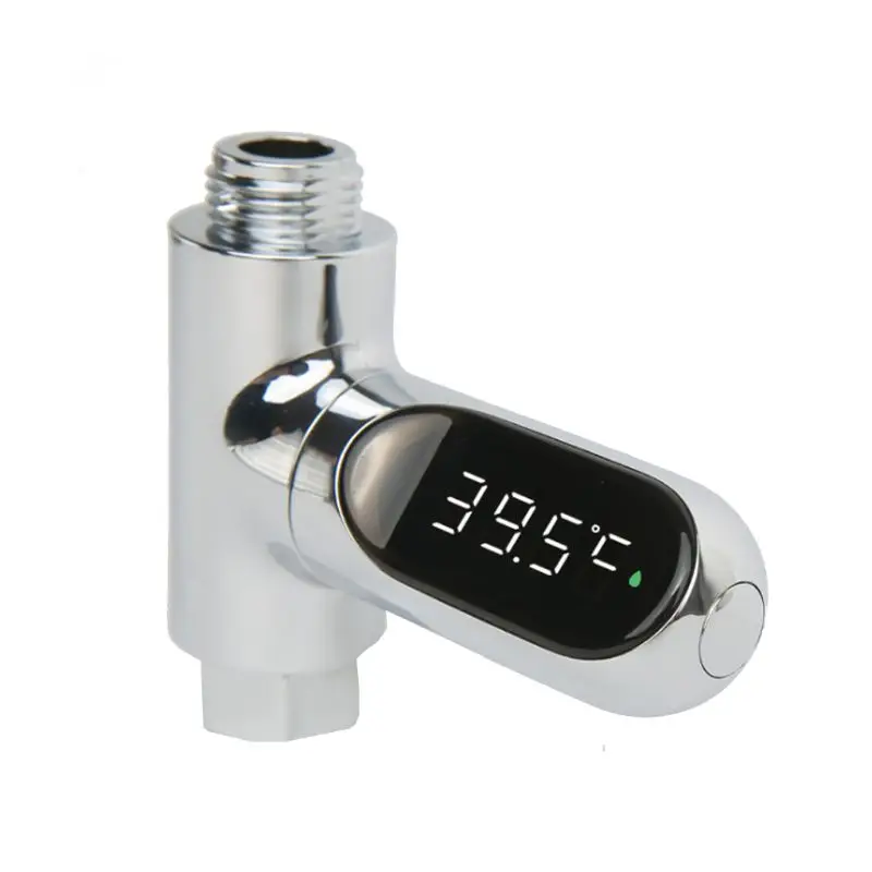 LED Display Water Flow Temperature Meter Electricity Shower Thermometer Degrees Rotation
LED Display Water Flow Temperature Meter Electricity Shower Thermometer Degrees Rotation