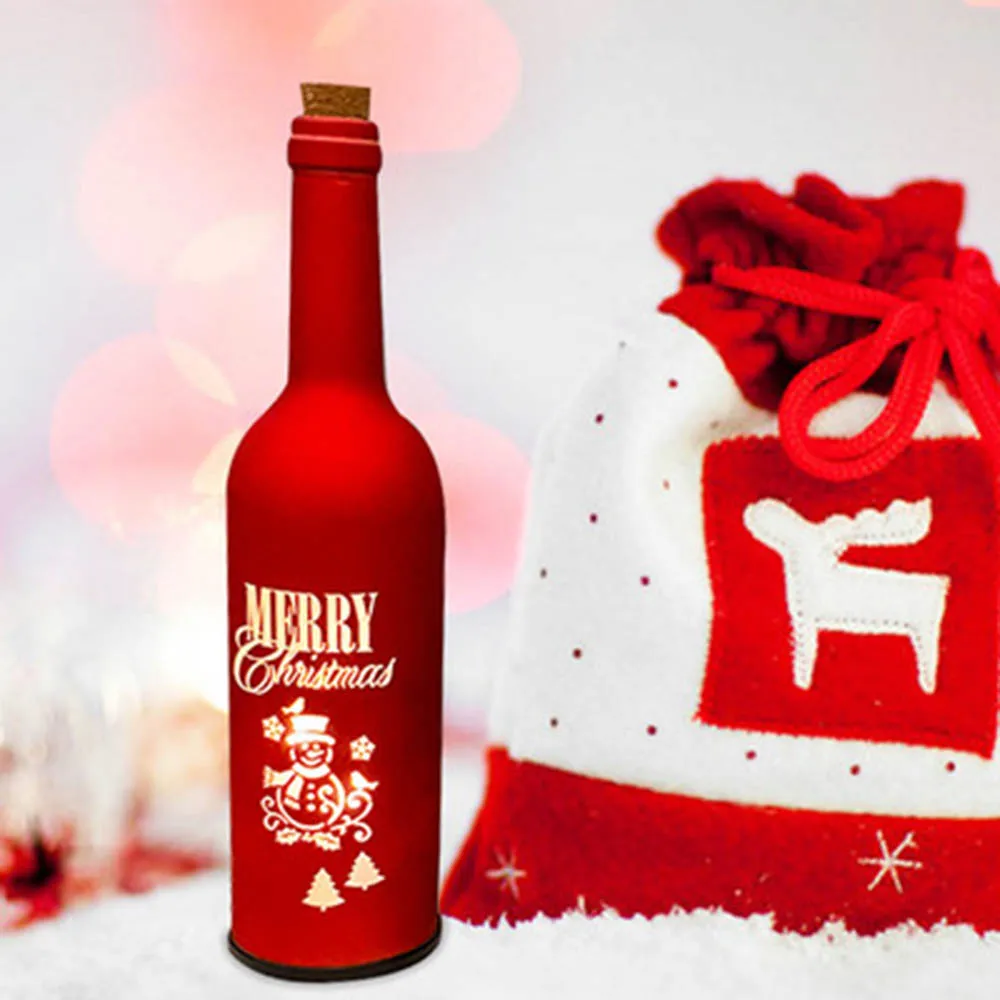 Christmas Daily Necessities Christmas Wine Bottle Lights Home Bar Decoration Christmas Crafts
Christmas Daily Necessities Christmas Wine Bottle Lights Home Bar Decoration Christmas Crafts