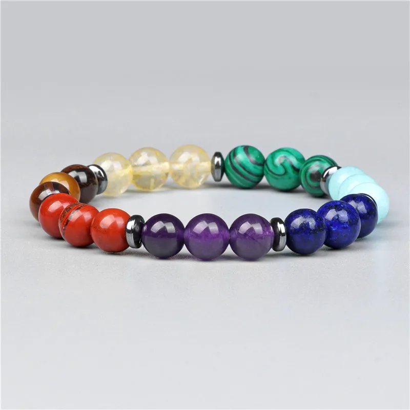 Prayer Reiki 7 Chakra Natural Stone Bracelet for Women Men Stone Strand Bracelet Bangles Healing Buddha Balance Yoga Jewelry
Prayer Reiki 7 Chakra Natural Stone Bracelet for Women Men Stone Strand Bracelet Bangles Healing Buddha Balance Yoga Jewelry