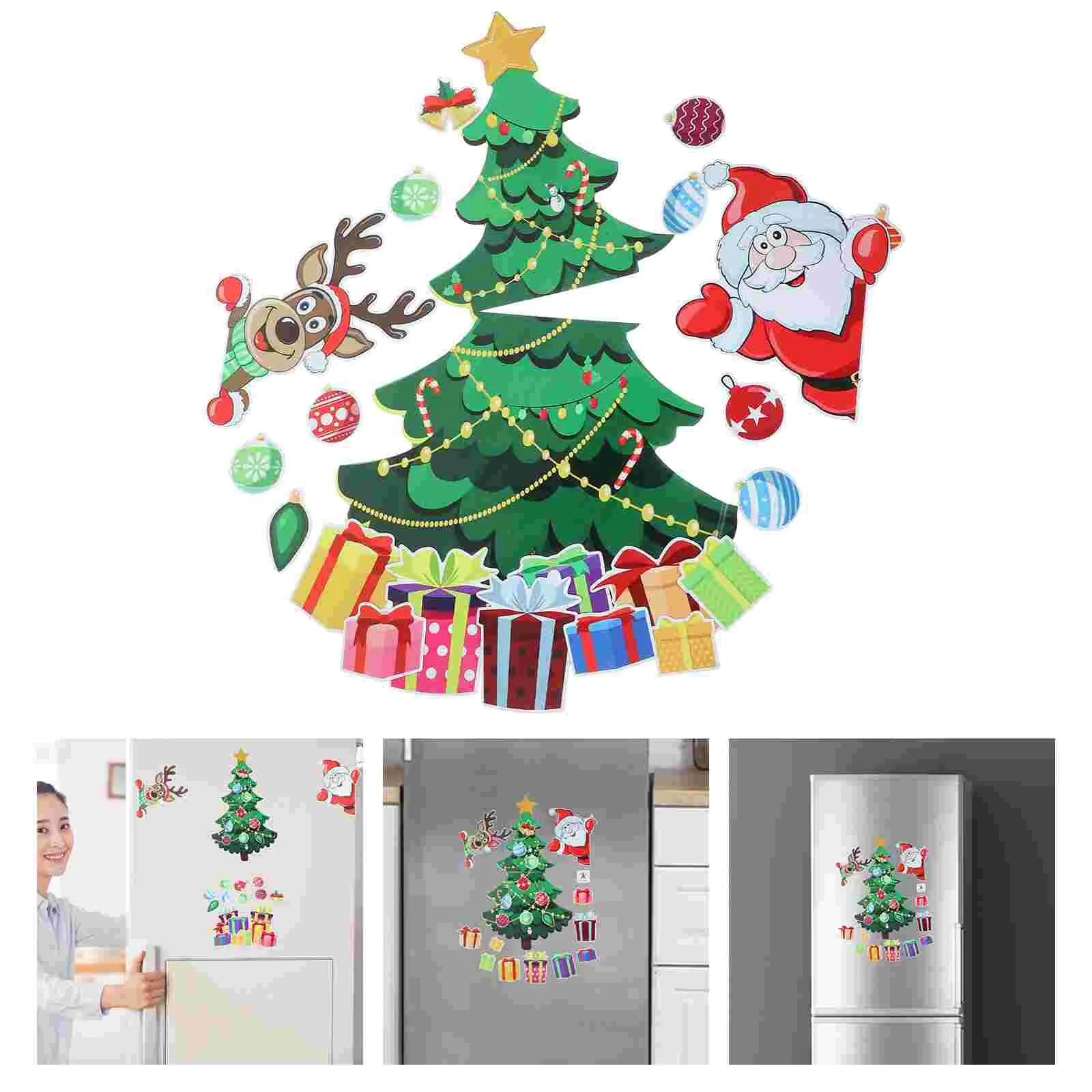 Sticker Christmas Fridge Magnets Decor Tree Refrigerator Stickers Magnetic Freezer
Sticker Christmas Fridge Magnets Decor Tree Refrigerator Stickers Magnetic Freezer