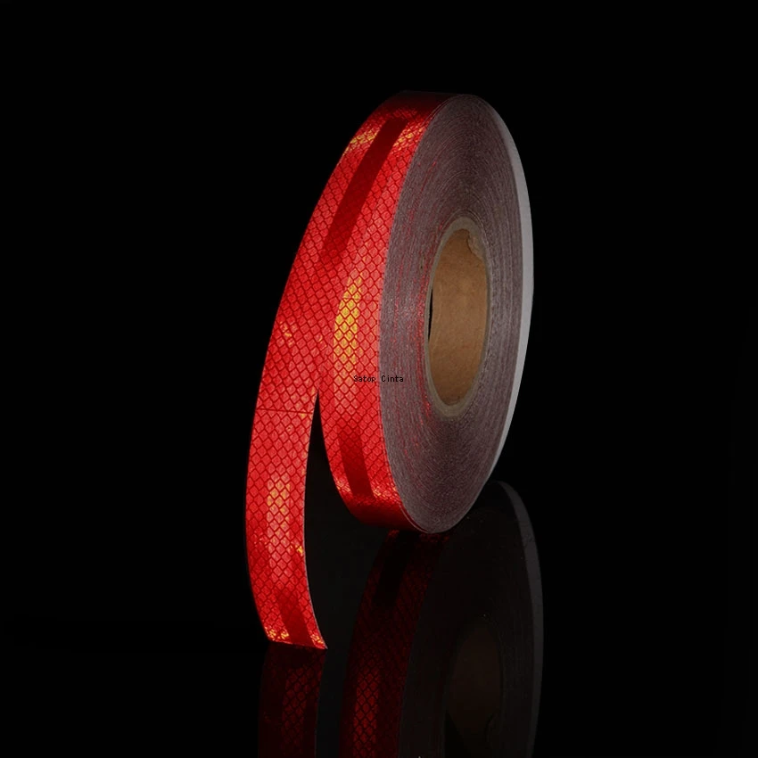 Светоотражающая лента Satop Cinta Reflective PET tapes красная 25мм x 5м
Светоотражающая лента Satop Cinta Reflective PET tapes красная 25мм x 5м