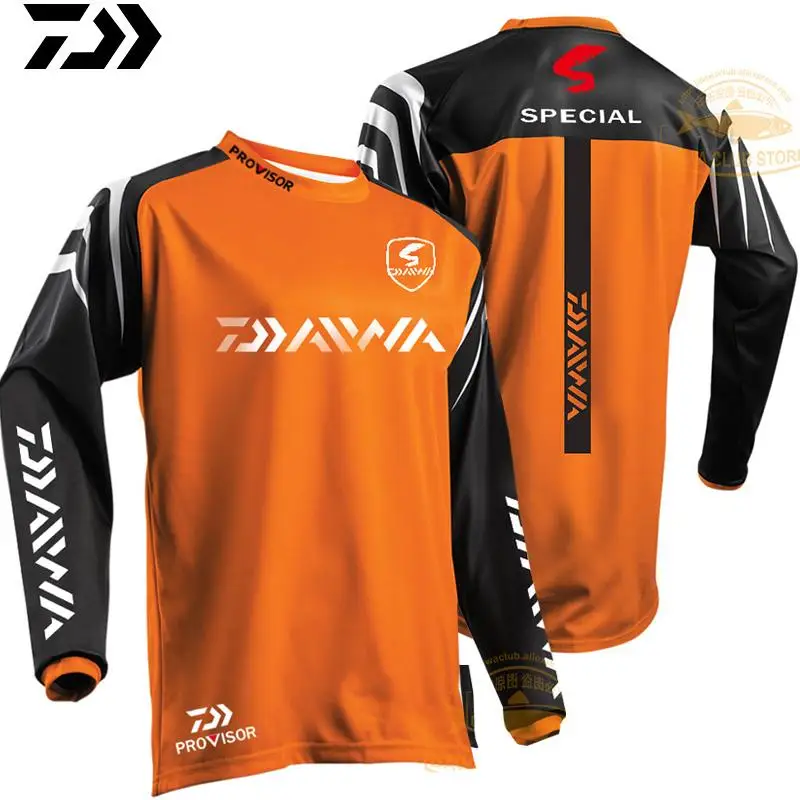 2022 Men Daiwa Sports Fishing Clothing Outdoor Mesh Breathable Hooded Mens Fishing Clothes Dawa Ice Silk Cool Fishing Shirts
2022 Men Daiwa Sports Fishing Clothing Outdoor Mesh Breathable Hooded Mens Fishing Clothes Dawa Ice Silk Cool Fishing Shirts