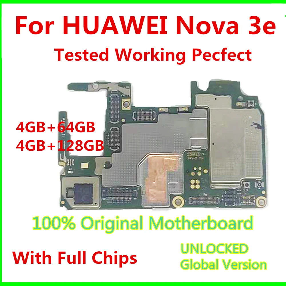 Оригинальная хорошо работающая разблокированная материнская плата Huawei Nova 3e материнская плата Главная схема гибкий кабель Nova3i логическая плата с полным чипом
Оригинальная хорошо работающая разблокированная материнская плата Huawei Nova 3e материнская плата Главная схема гибкий кабель Nova3i логическая плата с полным чипом