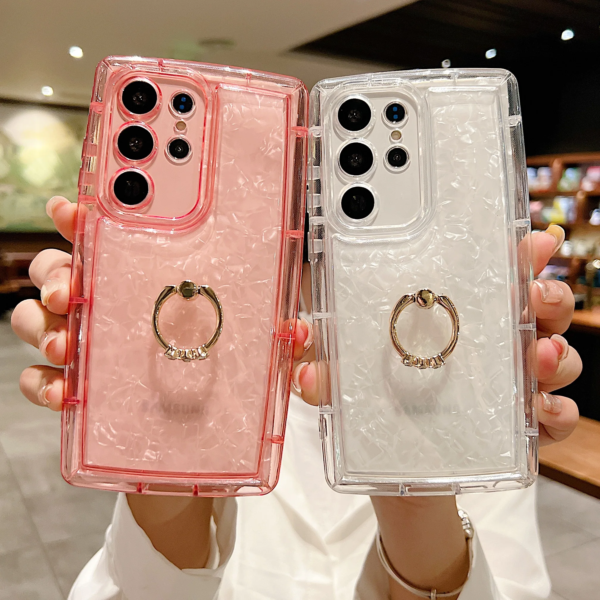 Case for Galaxy S23 Ultra S22 Plus S21 A54 A34 A14 M13 A23 A13 A22 A72 A52 A32 A12 A51 A71 Shell Soft Airbag with Ring Holder
Case for Galaxy S23 Ultra S22 Plus S21 A54 A34 A14 M13 A23 A13 A22 A72 A52 A32 A12 A51 A71 Shell Soft Airbag with Ring Holder