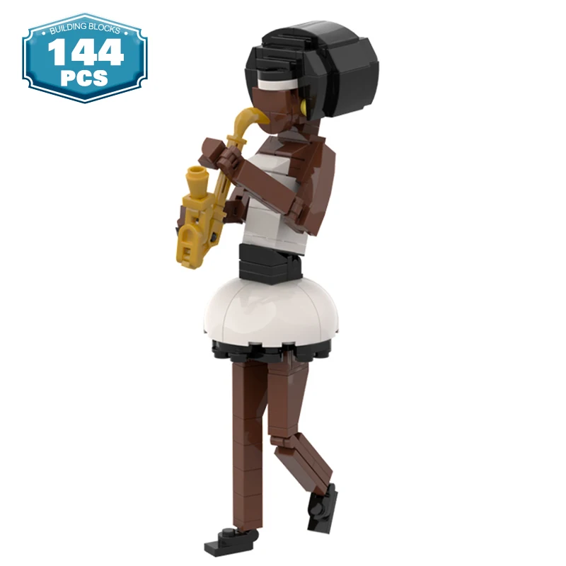 MOC Ideas Saxophone Girl Concert Cellist Violinist Trumpeter Musician Action Figures Fit 21334 Jazz Quartet Building Block Toys
MOC Ideas Saxophone Girl Concert Cellist Violinist Trumpeter Musician Action Figures Fit 21334 Jazz Quartet Building Block Toys