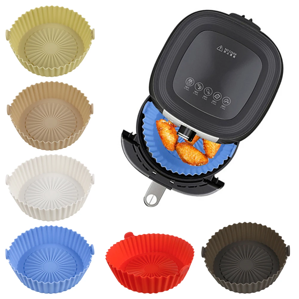 Air Fryer Silicone Pot Round Air Fryers Oven Baking Tray Air Fryer Basket Liner Non-Stick Safe Oven Pizza Fried Chicken Bakeware
Air Fryer Silicone Pot Round Air Fryers Oven Baking Tray Air Fryer Basket Liner Non-Stick Safe Oven Pizza Fried Chicken Bakeware