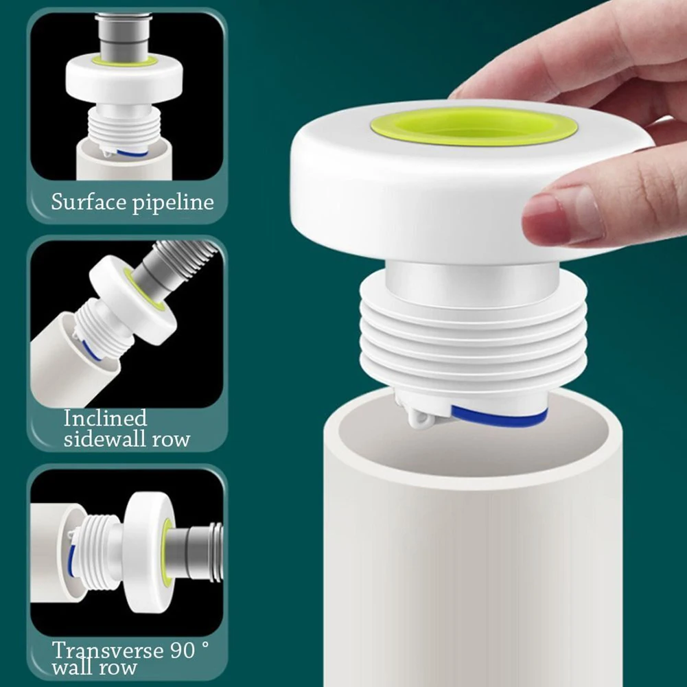 Seal Shower Drainer Water Pipe Plug Anti Odor Balcony Drain Cover Floor Drain For 40/50 Tubes Insect Prevention Practical
Seal Shower Drainer Water Pipe Plug Anti Odor Balcony Drain Cover Floor Drain For 40/50 Tubes Insect Prevention Practical