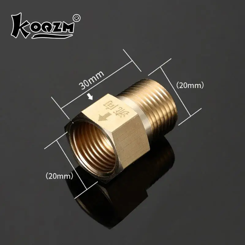 Обратный клапан с наружной резьбой, односторонний невозвратный клапан, водонагреватель, водопроводные трубы для туалета
Обратный клапан с наружной резьбой, односторонний невозвратный клапан, водонагреватель, водопроводные трубы для туалета