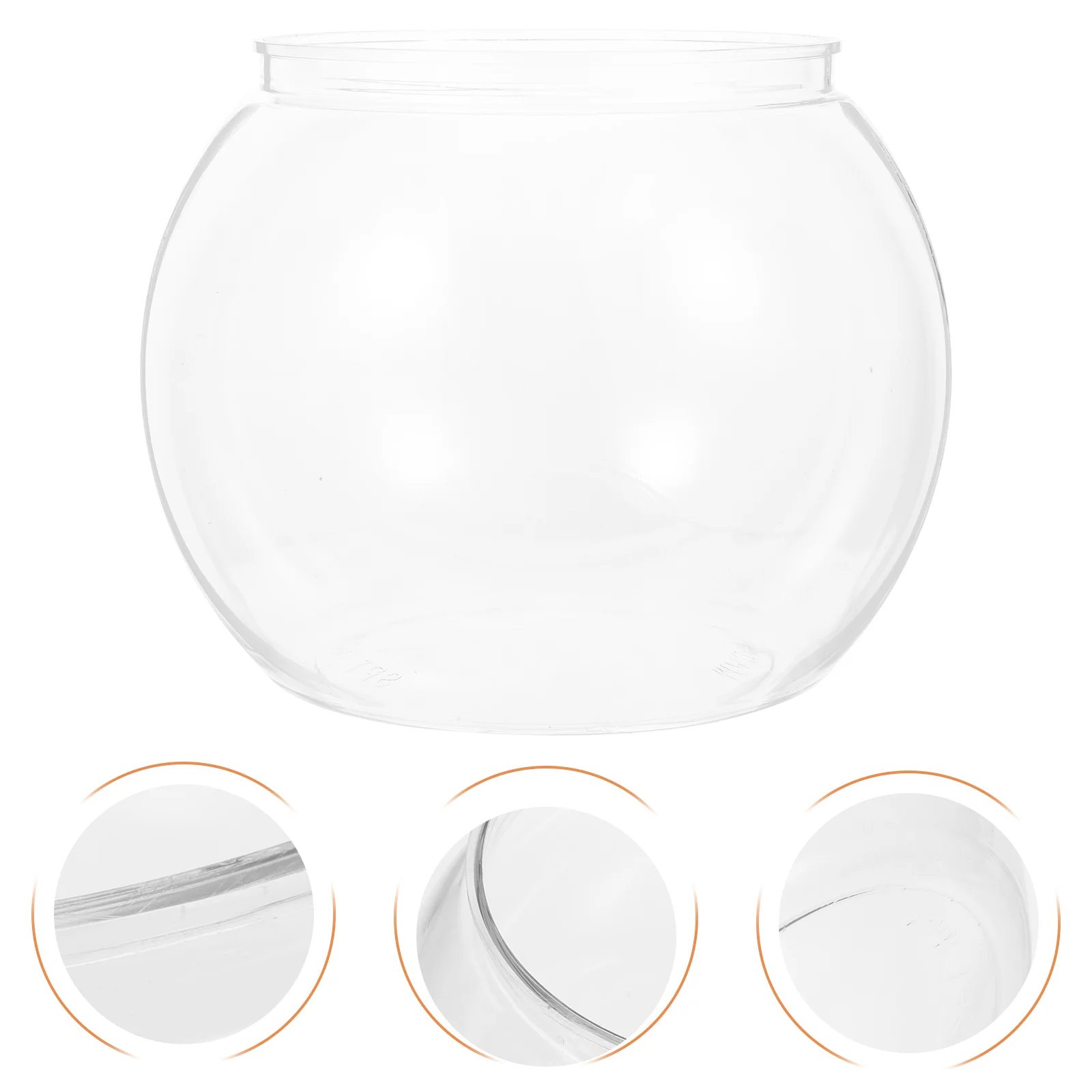 Bowl Tank Desktop Round Bowls Goldfish Holder Hydroponic Clear Aquarium Vase Transparent Desk Portable Flower Box Keeper Bubble
Bowl Tank Desktop Round Bowls Goldfish Holder Hydroponic Clear Aquarium Vase Transparent Desk Portable Flower Box Keeper Bubble