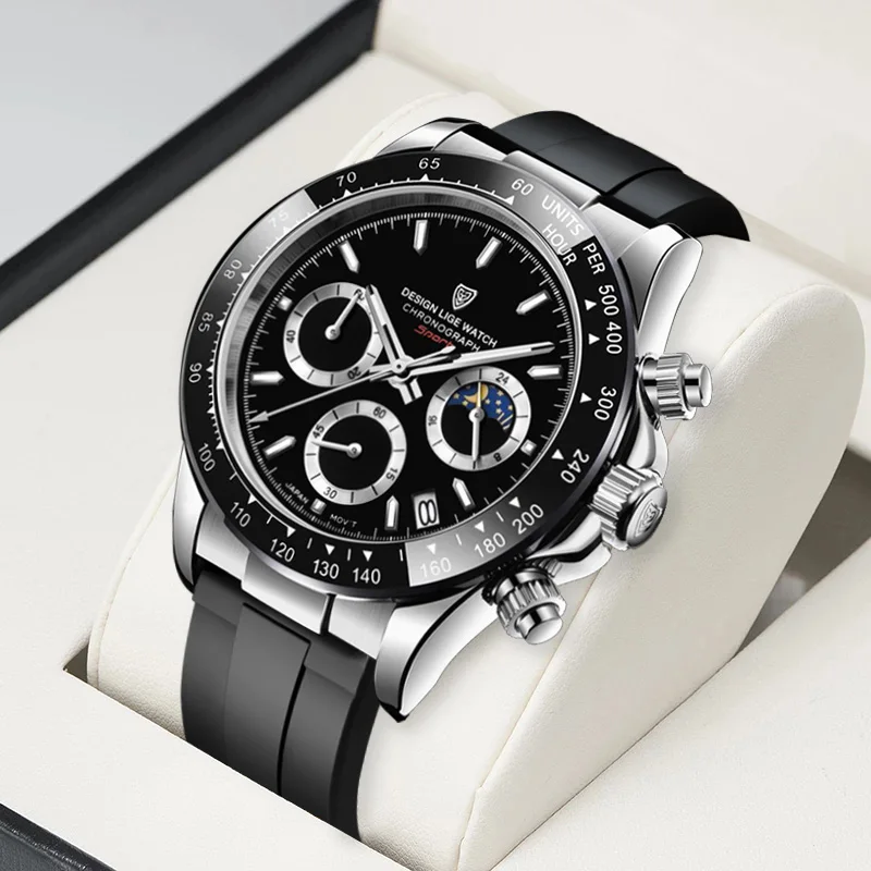 LIGE Brand Watch Men Watches Fashion Silicone Chronograph Luxury Waterproof Quartz Watch Male Date Sport Clock Relogio Masculino
LIGE Brand Watch Men Watches Fashion Silicone Chronograph Luxury Waterproof Quartz Watch Male Date Sport Clock Relogio Masculino