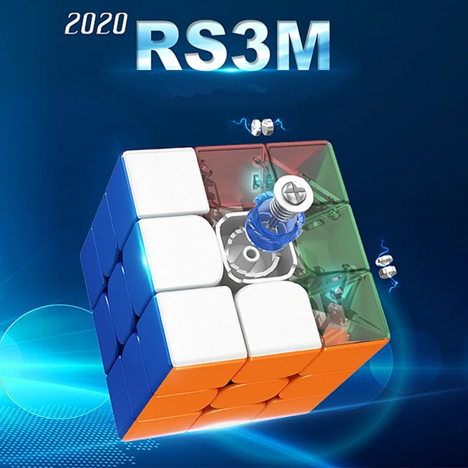 Moyu RS3M 2020 3x3x3 Магнитный скоростной магический куб RS3 M 3x3 головоломка куб 3x3 Magico Cubo антистресс Игрушки для мальчиков
Moyu RS3M 2020 3x3x3 Магнитный скоростной магический куб RS3 M 3x3 головоломка куб 3x3 Magico Cubo антистресс Игрушки для мальчиков