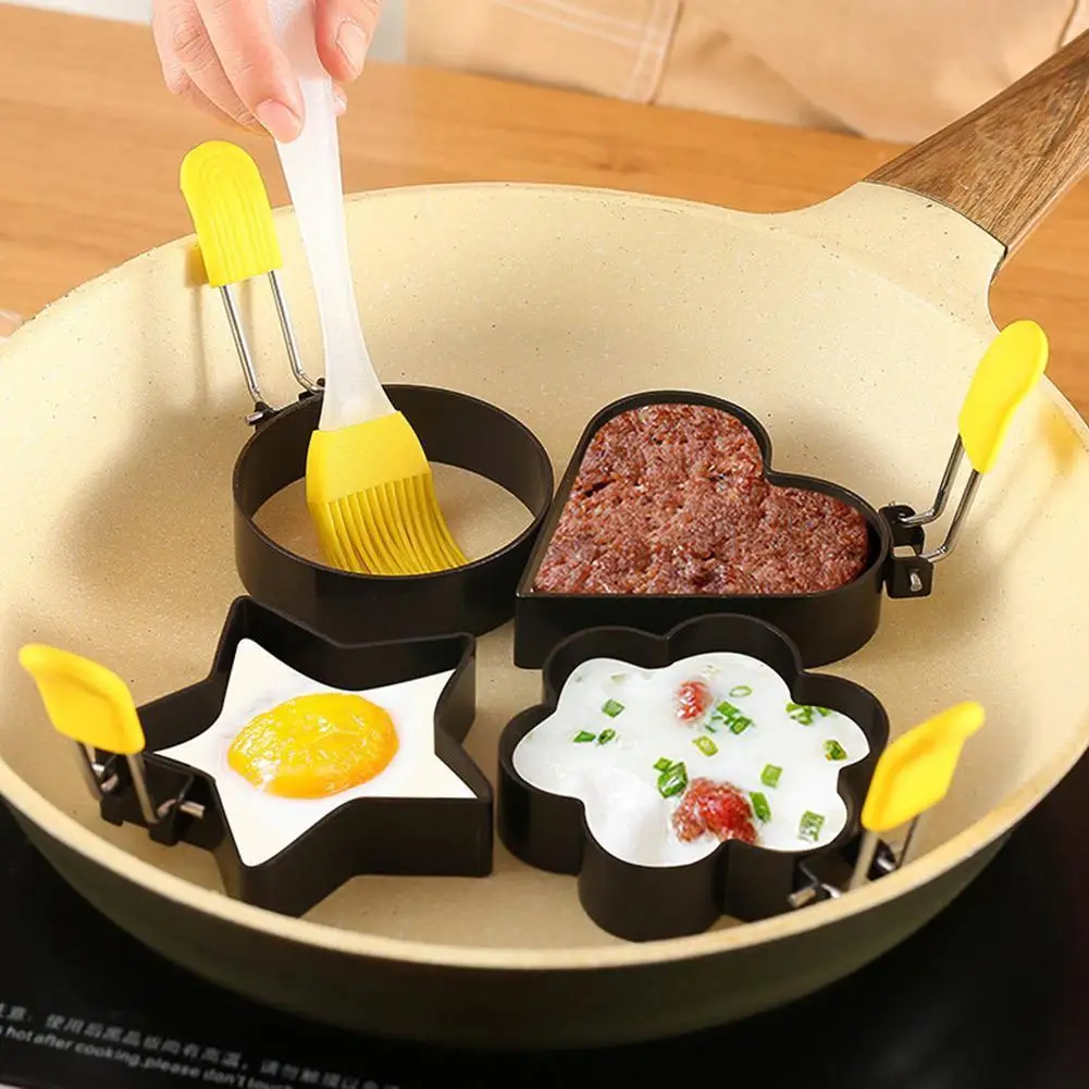 1Pc Metal Egg Frying Rings Circle Round Flower Star Poach Stick Non Heart Mould And Egg Accessories Tools Kitchen Fried Han D3U8
1Pc Metal Egg Frying Rings Circle Round Flower Star Poach Stick Non Heart Mould And Egg Accessories Tools Kitchen Fried Han D3U8