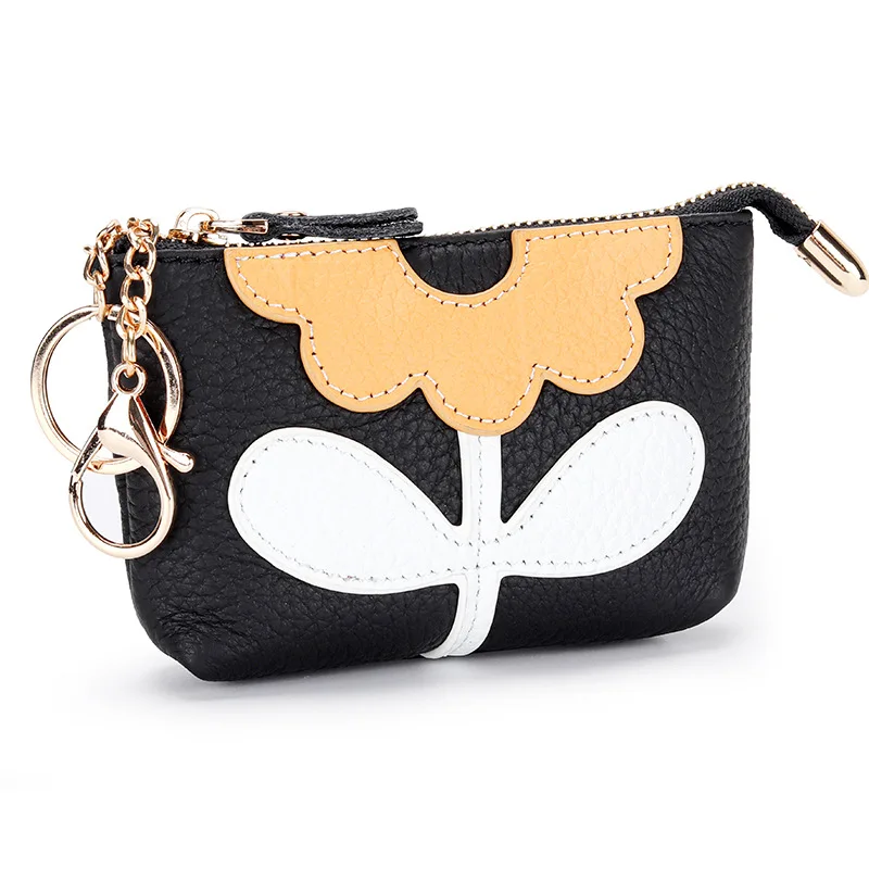 Genuine Leather Coin Purses for Women Keyring Coin Pouch Fashion Flower Small Key Holder Card-bit Wallet Change Purse Kids Gift
Genuine Leather Coin Purses for Women Keyring Coin Pouch Fashion Flower Small Key Holder Card-bit Wallet Change Purse Kids Gift