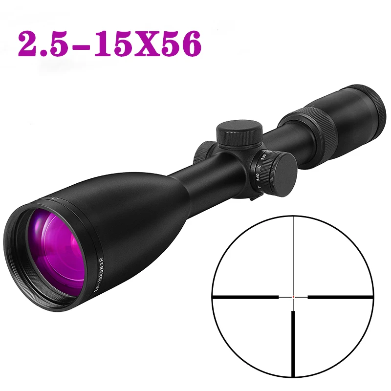 Tactical 2.5-15x56 FFP Riflescope Hunting Sight Rifle Scope Shockproof Powerful Gun Airsoft Gun Hunting
Tactical 2.5-15x56 FFP Riflescope Hunting Sight Rifle Scope Shockproof Powerful Gun Airsoft Gun Hunting