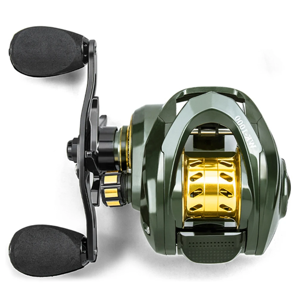 6.3/1 Speed Ratio Right/Left Hand Low Profile Baitcasting Fishing Reel 13+1 Bearings Metal Line Cup Spool Fishing Wheel Tackle
6.3/1 Speed Ratio Right/Left Hand Low Profile Baitcasting Fishing Reel 13+1 Bearings Metal Line Cup Spool Fishing Wheel Tackle