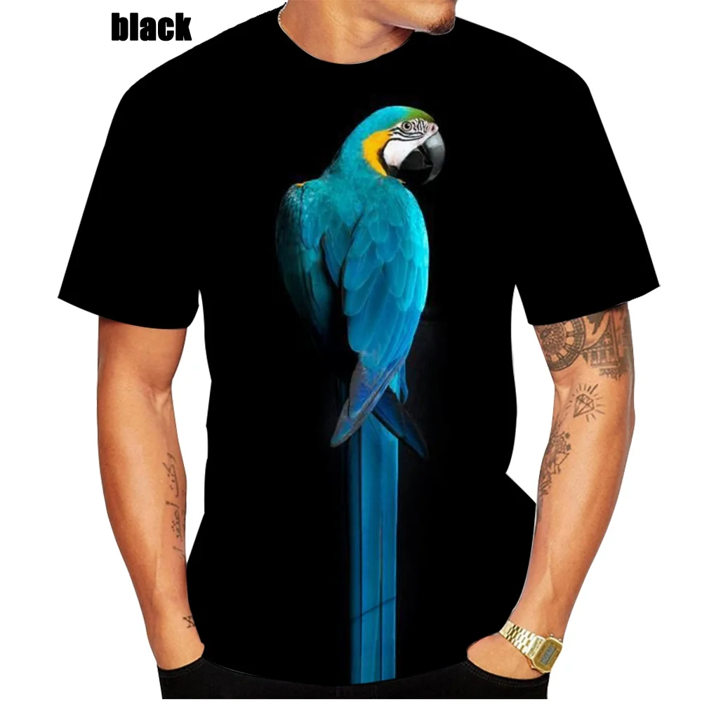 2022 Men and Women Tshirt 3D Parrot Animal Patterned Print T Shirt Novelty Stylish Personality Men/Women Casual Tshirt graphic
2022 Men and Women Tshirt 3D Parrot Animal Patterned Print T Shirt Novelty Stylish Personality Men/Women Casual Tshirt graphic