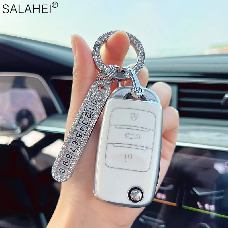 Anti-lost Foldable Car Key Case Cover Phone Number Plate For Changan CS75 PLUS CS95 CS35 Alsvin CS15 CS55 Eado Accessories 
Anti-lost Foldable Car Key Case Cover Phone Number Plate For Changan CS75 PLUS CS95 CS35 Alsvin CS15 CS55 Eado Accessories